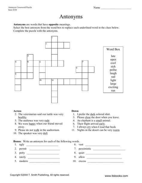 The Crossword Solver found 30 answers to "Antonym (abbr. . Opposite of c a l o r crossword